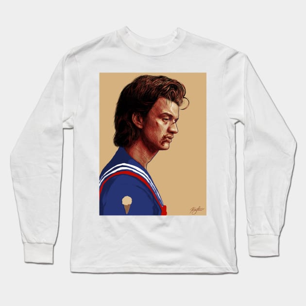 Steve Long Sleeve T-Shirt by KregFranco